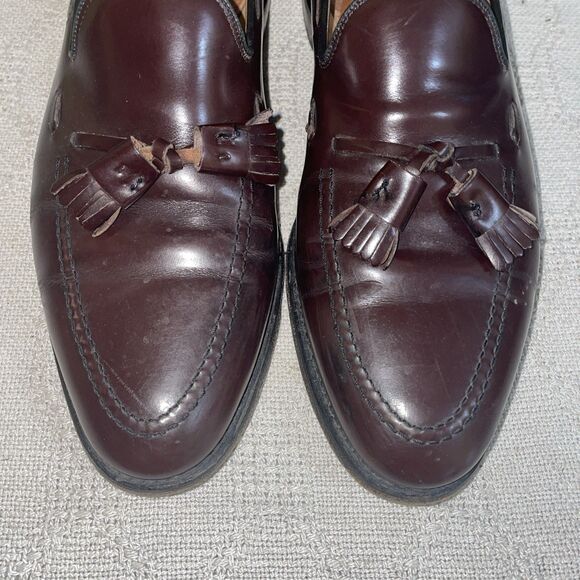 Allen Edmonds Grayson Men’s Dress Loafers Sz 11 B Brown Leather Business Formal - Picture 7 of 12